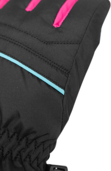 Изображение товара Перчатки лыжные Reusch Alan / 6461115_7003 (р.4, Black/Black/Pink Glo)