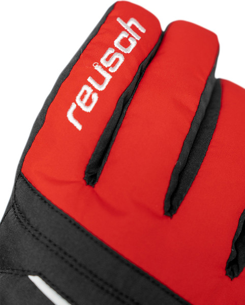 Изображение товара Перчатки лыжные Reusch Alan / 6461115_7705 (р.4.5, Black/Fire Red)