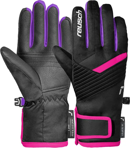 Изображение товара Перчатки лыжные Reusch Dan R-Tex XT / 6561213_7720 (р.6, Black/Pink Glo)
