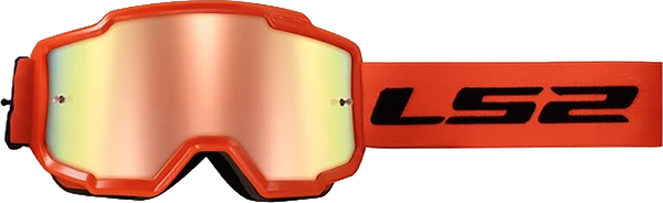 Изображение товара Мотоочки LS2 Charger (H-V Orange/Iridium Visor)