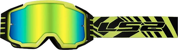 Изображение товара Мотоочки LS2 Charger (H-V Yellow/Iridium Visor)
