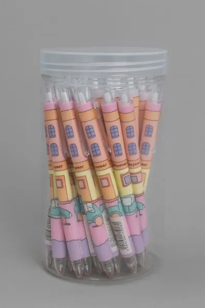 Изображение товара Набор шариковых ручек ILikeGift Домовой мишка / 123P-044 (30шт)
