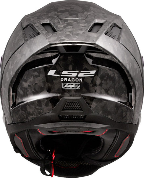 Изображение товара Мотошлем LS2 FF807 Dragon Forged (XXL, глянцевый карбон)