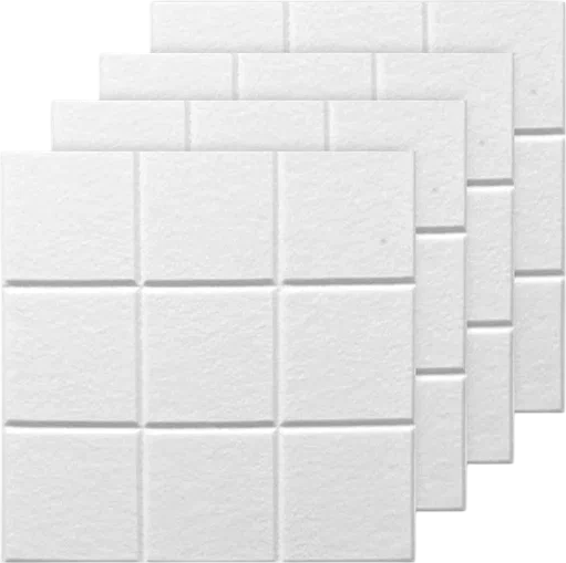 Изображение товара Когтеточка UG HOME Самоклеящаяся фетровая ФП.4-БП (30x30см, 4шт, белый)