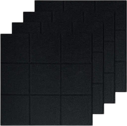 Изображение товара Когтеточка UG HOME Самоклеящаяся фетровая ФП.4-Ч (30x30см, 4шт, черный)