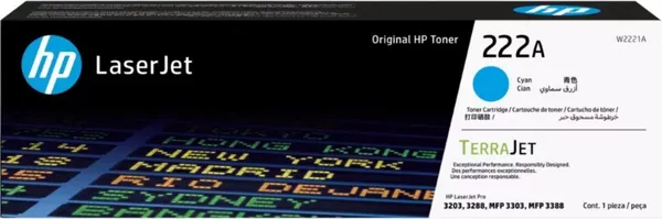Изображение товара Тонер-картридж HP 222A (W2221A)