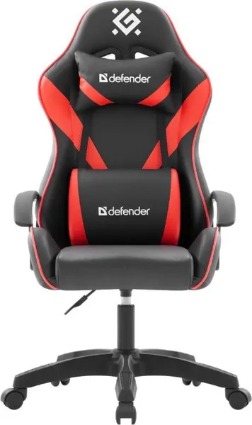 Изображение товара Кресло геймерское Defender Flamis 64864 (черный/красный)