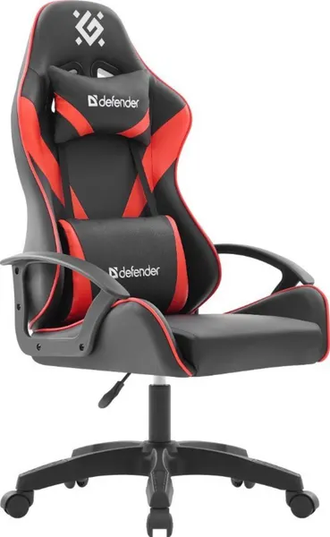 Изображение товара Кресло геймерское Defender Flamis 64864 (черный/красный)
