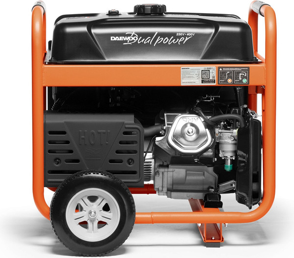 Изображение товара Бензиновый генератор Daewoo Power GDA 8500DPLi-3