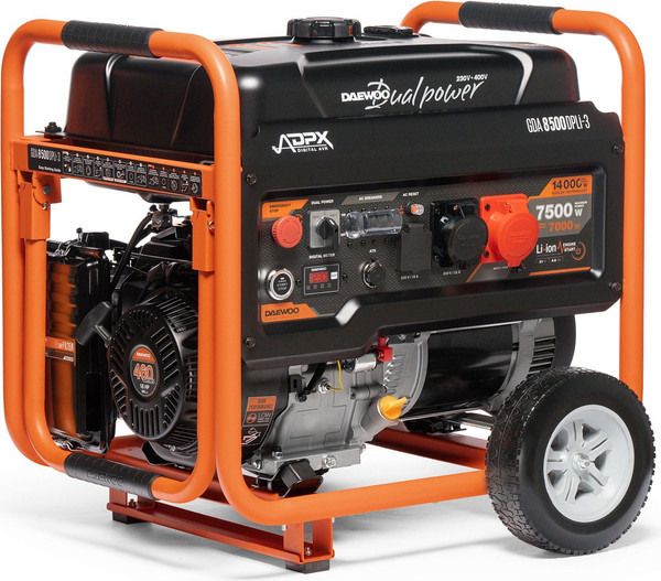 Изображение товара Бензиновый генератор Daewoo Power GDA 8500DPLi-3