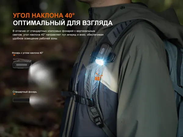 Изображение товара Фонарь Fenix Light E04RBK