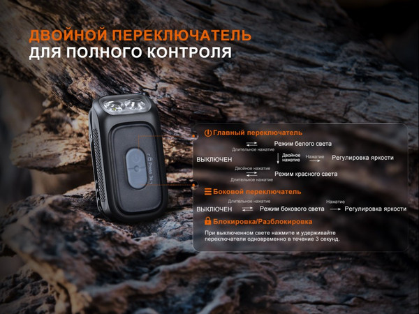 Изображение товара Фонарь Fenix Light E04RWH