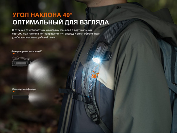 Изображение товара Фонарь Fenix Light E04RWH