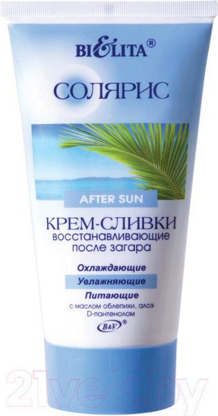 Изображение товара Крем после загара Belita Солярис крем-сливки восстанавливающие (150мл)