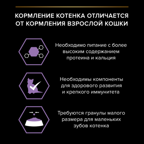 Изображение товара Сухой корм для кошек Pro Plan Junior с курицей (400г)