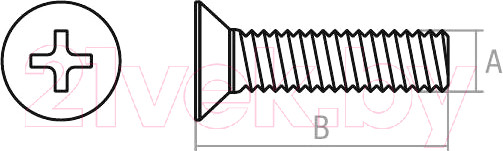 Изображение товара Винт Starfix Потайная головка М5x60 DIN 965 / SMC3-47866-250 (250шт, оцинкованный)