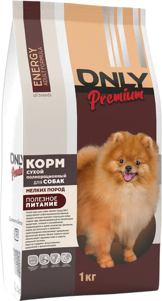 Изображение товара Сухой корм для собак Only Премиум (1кг)