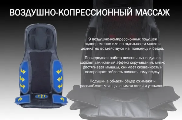 Изображение товара Массажная накидка Richter F-886B