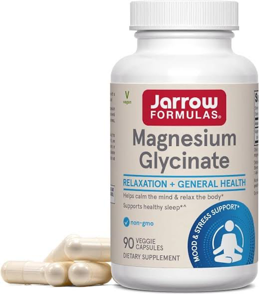 Изображение товара Пищевая добавка Jarrow Formulas Магнезиум глицинат (90 капсул)