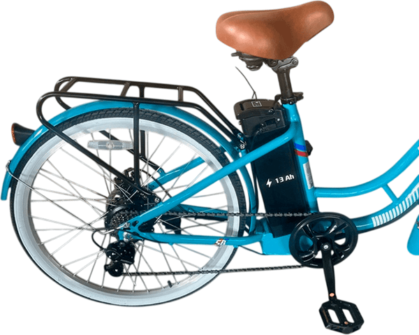 Изображение товара Электровелосипед Smart Balance Classic (голубой глянец)