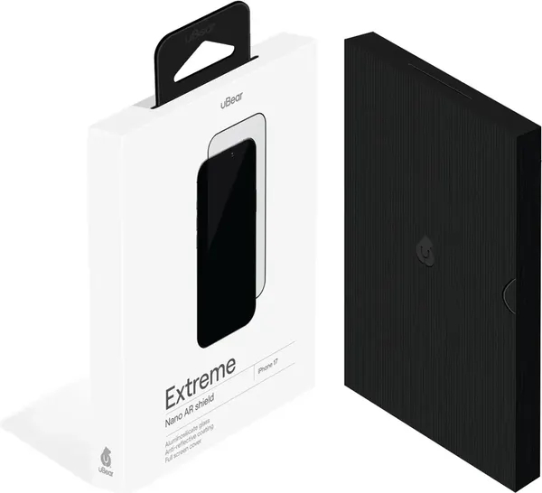 Изображение товара Защитное стекло для телефона uBear Extreme Nano AR Shield Для Apple iPhone 17 / GL203BL03ANR63-I25