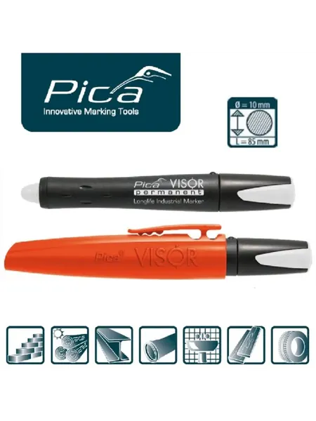 Изображение товара Маркер строительный Pica Visor 990/52 (белый)