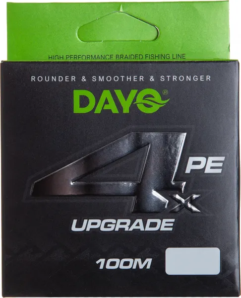 Изображение товара Леска плетеная Dayo Upgrade PE X4 100м / 644110-060 (салатовый)