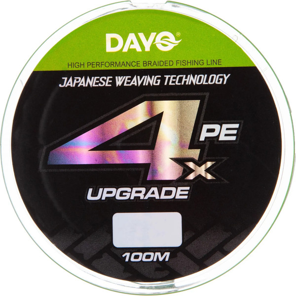 Изображение товара Леска плетеная Dayo Upgrade PE X4 100м / 644110-060 (салатовый)