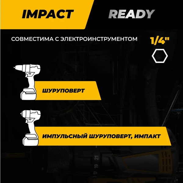 Изображение товара Набор бит Rage S2 PZ2x50мм / 554278 (10шт)