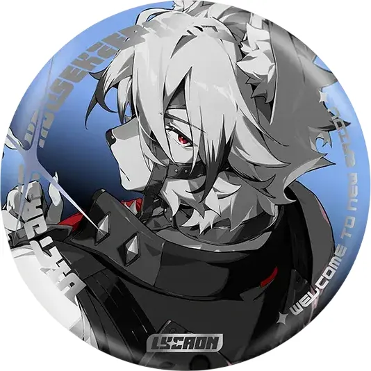 Изображение товара Значок miHoYo Zenless Zone Zero Ликаон / ZZZ73