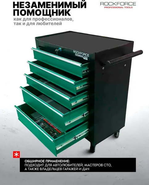 Изображение товара Тележка инструментальная RockForce RF LIGHT-RF-55317-240 (67248)