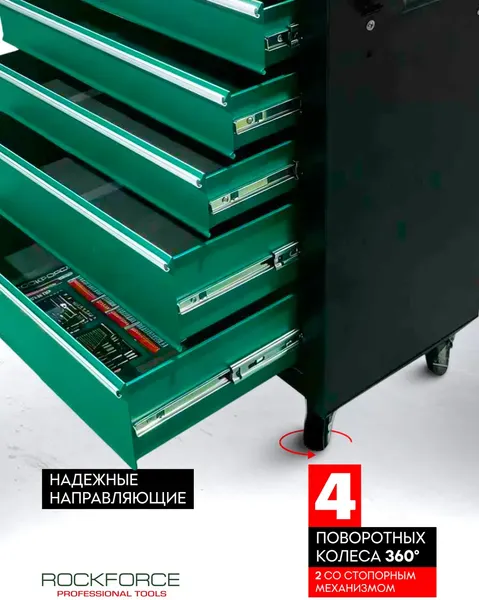Изображение товара Тележка инструментальная RockForce RF LIGHT-RF-55317-240 (67248)