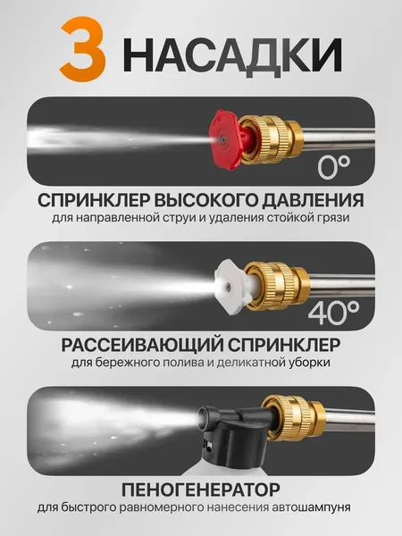Изображение товара Мойка высокого давления Forsage F-XK01-40A (67692)