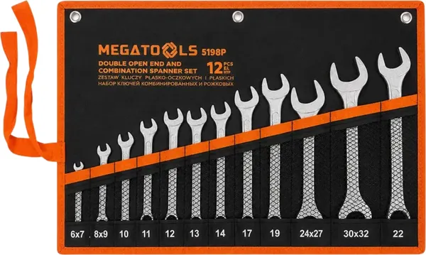 Изображение товара Набор ключей Megatools MT-5198 (67876)