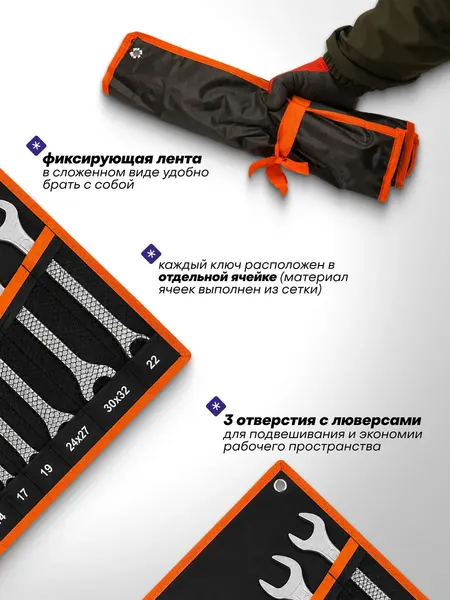 Изображение товара Набор ключей Megatools MT-5198 (67876)