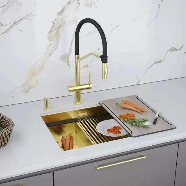 Изображение товара Мойка кухонная Paulmark PM785445-LG