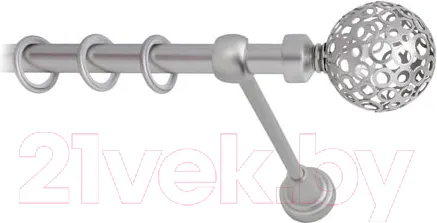 Изображение товара Карниз для штор Lm Decor Ажур 095 1р гладкий (сатин, 2.4м)