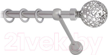 Изображение товара Карниз для штор Lm Decor Ажур 095 1р гладкий (сатин, 2.8м)