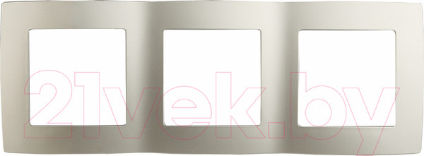 Изображение товара Рамка для выключателей и розеток ЭРА 12-5003-04 / Б0014764 (шампань)
