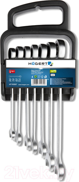Изображение товара Набор ключей Hoegert HT1R397