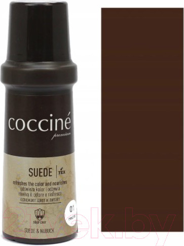 Изображение товара Крем для обуви Coccine Suede (75мл, темно-коричневый)