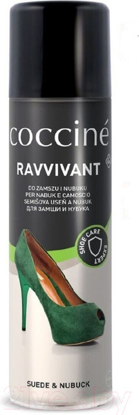Изображение товара Краска для обуви Coccine Ravvivant Spray (250мл, черный)