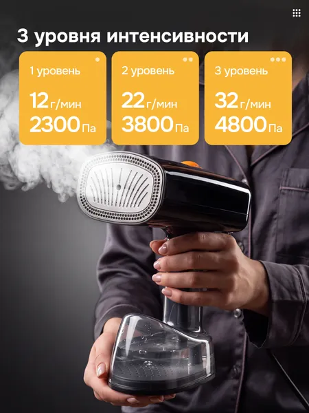 Изображение товара Отпариватель вакуумный Evolution Handy 6 (черный)