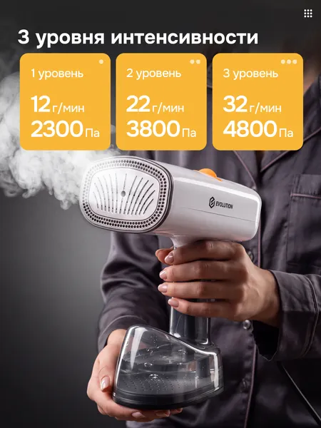 Изображение товара Отпариватель вакуумный Evolution Handy 6 (белый)