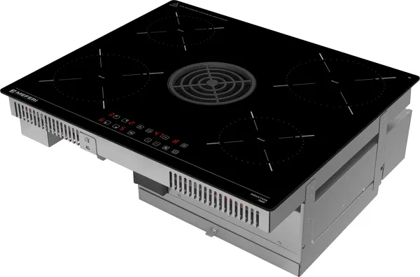 Изображение товара Индукционная варочная панель MEFERI С вытяжкой XSMART60BK Power