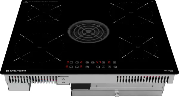 Изображение товара Индукционная варочная панель MEFERI С вытяжкой XSMART60BK Power