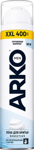 Изображение товара Пена для бритья Arko Men Sensitive (400мл)