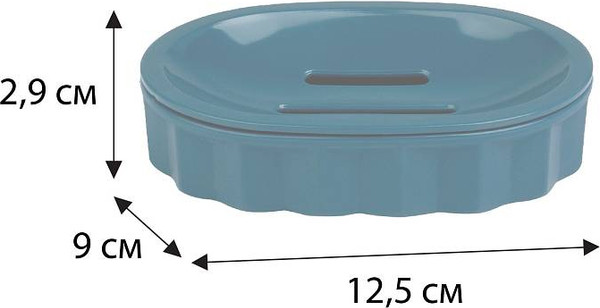 Изображение товара Мыльница Fixsen Diamond Blue FX-465-4