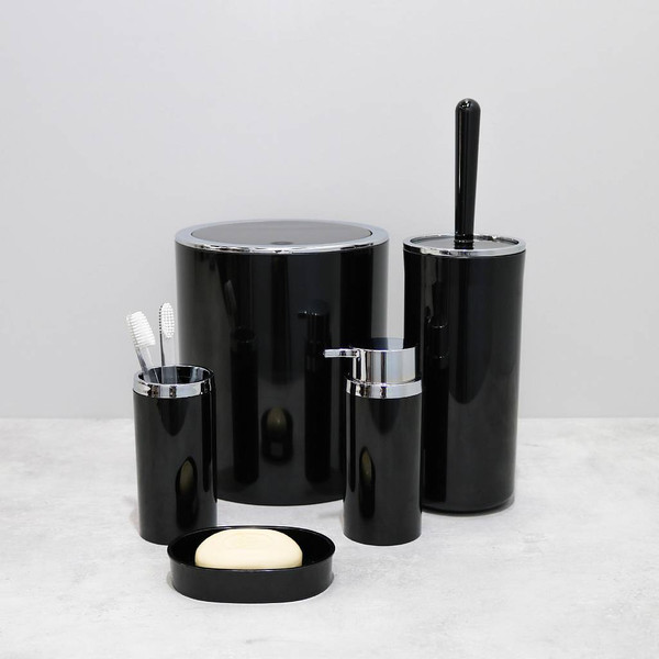 Изображение товара Мыльница Fixsen Round Black FX-454-4