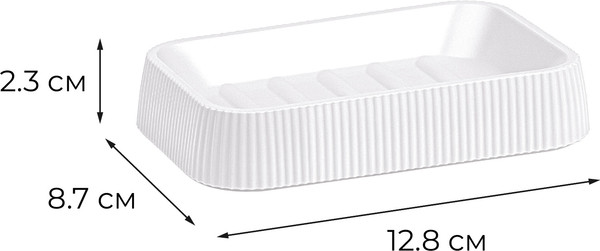 Изображение товара Мыльница Fixsen Sand White FX-406-4